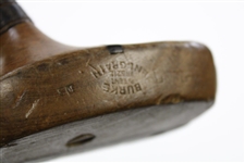 Burke End Grain Patent Schenectady w/Black Line on Crown