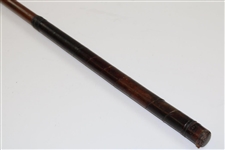 Burke End Grain Patent Schenectady w/Black Line on Crown