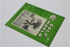 1954 Golf World Magazine with 'Amateur Crown Won by Arnold Palmer'  - Vol 8, No. 13