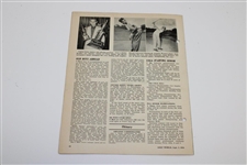 1954 Golf World Magazine with 'Amateur Crown Won by Arnold Palmer'  - Vol 8, No. 13