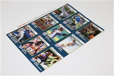John Daly Signed Sports Illustrated Uncut Golf Card Sheet JSA #UU28280