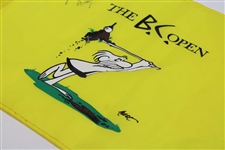 John Daly Signed 1992 BC Open Original Course Flag - 2nd PGA Tour Win! JSA ALOA