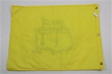 Zach Johnson Signed 2013 Masters Embroidered Flag JSA ALOA