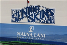 Big 3' Palmer, Nicklaus, & Player Plus Trevino Signed 1990 Senior Skins Poster JSA #B47356