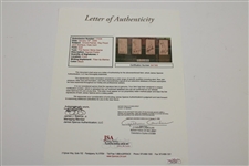 Arnold Palmer, Jack Nicklaus, Hale Irwin & Ray Floyd Signed 1998 Senior Skins Poster JSA #B47365