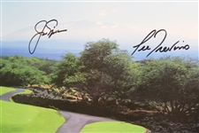 Jack Nicklaus, Ray Floyd, Hale Irwin & Lee Trevino Signed 1997 Senior Skins Poster JSA #B47364