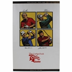 Arnold Palmer, Jack Nicklaus, Irwin & Trevino Signed 2003 Champions Skin Game Poster JSA #B58587