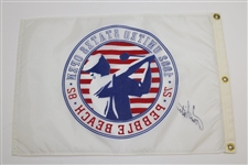 Tom Kite Signed 1992 US Open at Pebble Beach Screen Flag JSA ALOA