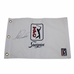 Lee Trevino Signed TPC Sawgrass PGA Tour Embroidered Flag JSA ALOA