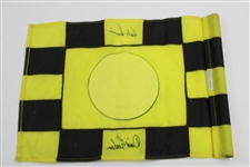 Hale Irwin & David Graham Signed PGA of America Seal Course Flag JSA ALOA