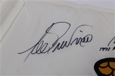 Lee Trevino, Charles Coody, & Tony Jacklin Signed OWCC Embroidered Flag with 'Ryder Cup' JSA ALOA
