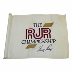 Gary Player Signed The RJR Championship Embroidered Course Flag JSA ALOA