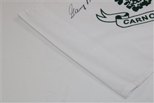 Gary Player Signed Carnoustie Golf Links White Flag JSA ALOA