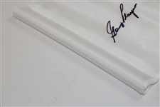 Gary Player Signed Aronimink Golf Club '1896' White Embroidered Flag - 1962 PGA JSA ALOA