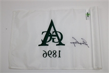 Gary Player Signed Aronimink Golf Club '1896' White Embroidered Flag - 1962 PGA JSA ALOA