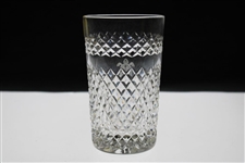 1999 Old Memorial December Member-Guest 2nd Place Net Sterling Cut Glass Trophy with Box