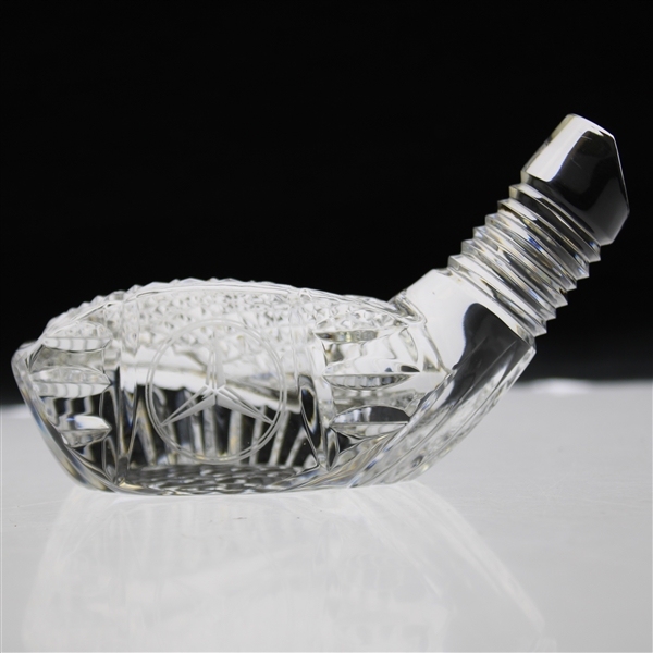 Waterford Mercedez Logo Sterling Cut Glass Golf Club Head