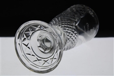 2003 Old Memorial Spring Member-Guest Sterling Cut Glass Vase w/Lid