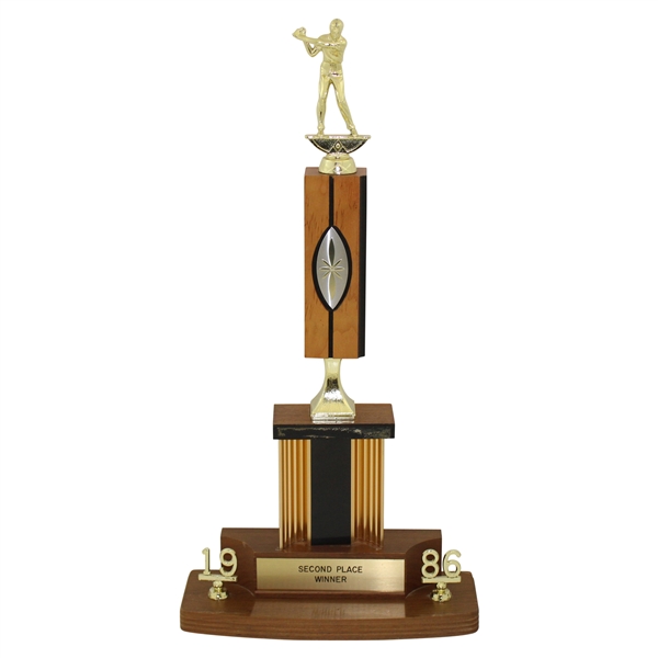 1986 2nd Place Winner Trophy - Charles Bridges Collection