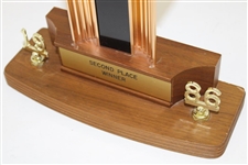 1986 2nd Place Winner Trophy - Charles Bridges Collection