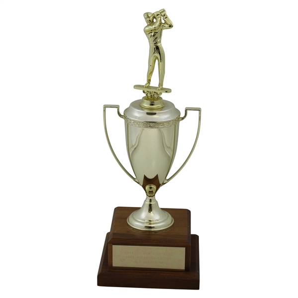 1985 Cypress Run Golf Club Founders Net Runner-Up Trophy - Charles Bridges Collection