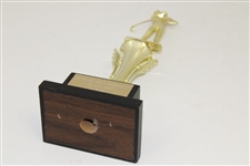 1990 2nd Annual Dan's Tournament 3rd Place Trophy - June 22nd - Charles Bridges Collection