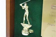 1989 First Annual Tampa Bay Cup at Hunter's Green Flight Winner Trophy - Charles Bridges Collection