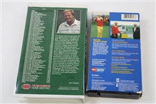 1962 US Open at Oakmont VHS Tape Plus Two (2) other Nicklaus VHS Tapes