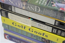 1987 Masters Tournament & Pine Valley Wide World of Golf with Five (5) other VHS Tapes