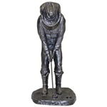 Chi-Chi Rodriguez's Pewter Putting Golfer with Cowboy Hat by Artist Michael Richer