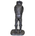 Chi-Chi Rodriguez's Pewter Putting Golfer with Cowboy Hat by Artist Michael Richer