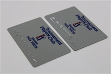 Chi-Chi Rodriguez & Mrs Rodriguez Tournament Players Club Senior PGA Tour Member Credit Cards