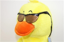 Chi-Chi Rodriguez's Personal Fuzzy Zoeller Yellow Duck Themed Golf Club Headcover