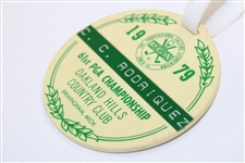 Chi-Chi Rodriguez's 1979 PGA Championship at Oakland Hills CC Contestant Bag Tag