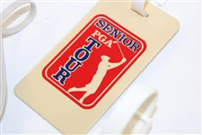 Chi-Chi Rodriguez's Personal Group of Three (3) Bag Tags - Senior Pga Tour, Byron Nelson Classic, & Cerromar Beach 
