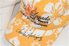 Three (3) Chi-Chi Rodriguez Signed Legends Golf Resort Golf Hats - Chi-Chi Rodriguez Collection JSA ALOA