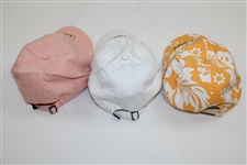 Three (3) Chi-Chi Rodriguez Signed Legends Golf Resort Golf Hats - Chi-Chi Rodriguez Collection JSA ALOA