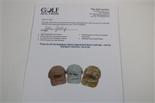 Three (3) Chi-Chi Rodriguez Signed Legends Golf Resort Golf Hats - Chi-Chi Rodriguez Collection JSA ALOA