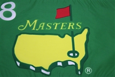 Classic 1994 Masters Tournament Emerald Green with Yellow Logo Flag - 2nd Masters Souvenir Flag