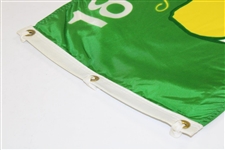 Classic 1994 Masters Tournament Emerald Green with Yellow Logo Flag - 2nd Masters Souvenir Flag