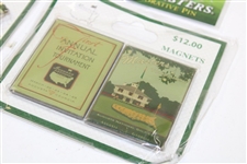 2012 & 2014 Commemorative Pins Plus Clubhouse Magnet & First Program Magnet