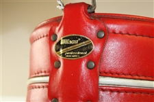 Sam Snead's Game Used Wilson Professional Made in USA Red & White Tour Bag