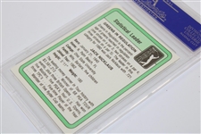 1981 Jack Nicklaus Donruss Golf Statistical Leader Golf Card PSA NM-MT 8 #30935749