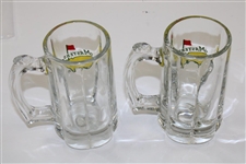 Pair of Masters Tournament Logo Handled Beer Mugs