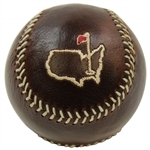 Masters Brown Leather Berckmans Baseball with Stand & Original Packaging