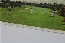 Horton Smith Signed Pinehurst No. 2 Postcard to Alex Morrison - 1949 JSA ALOA