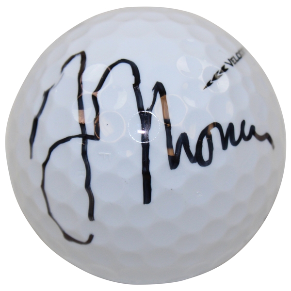 Justin Thomas Signed Titleist Masters Logo Golf Ball JSA #VV50083
