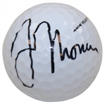 Justin Thomas Signed Titleist Masters Logo Golf Ball JSA #VV50083