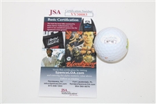 Justin Thomas Signed Titleist Masters Logo Golf Ball JSA #VV50083