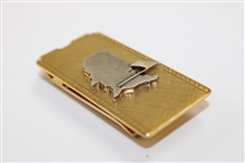 Classic Masters Tournament Gold & Silver-Tone Money Clip in Original Box